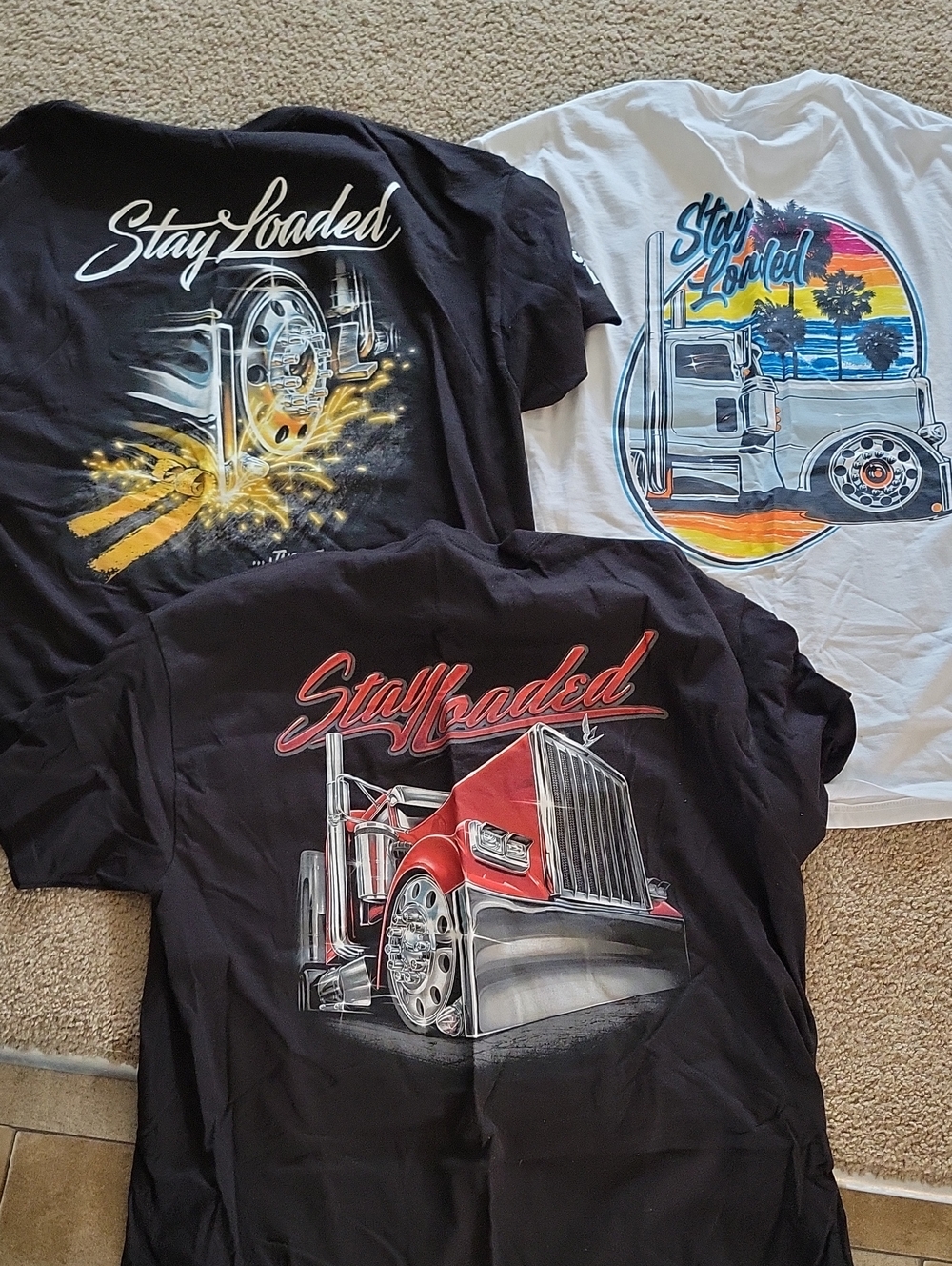 Stay Loaded Trucking Tees
